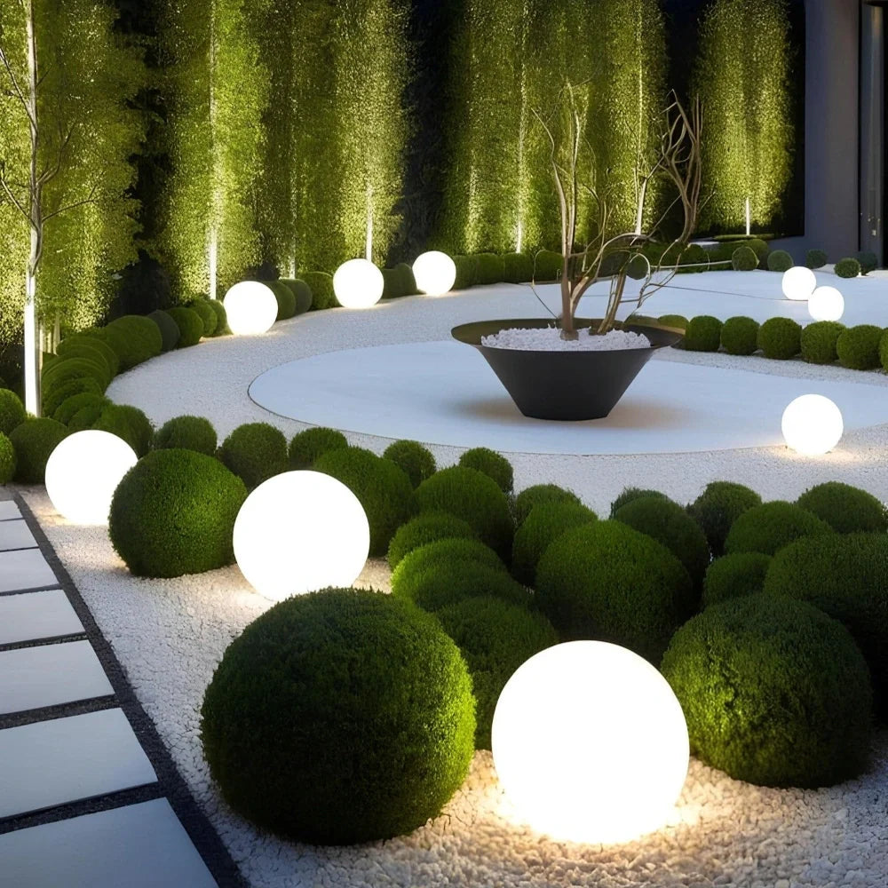 Spheralux™ – Lampe d’ambiance solaire pour jardin & terrasse