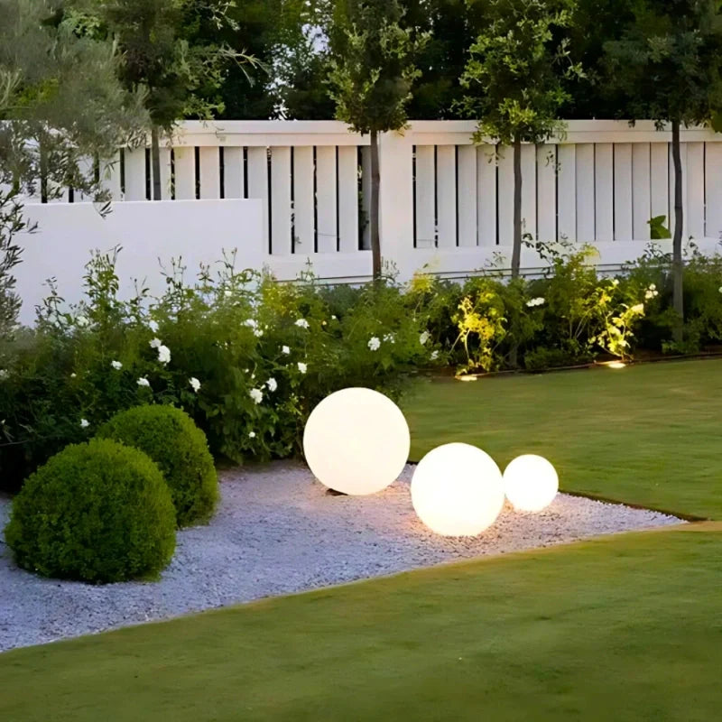 Spheralux™ – Lampe d’ambiance solaire pour jardin & terrasse