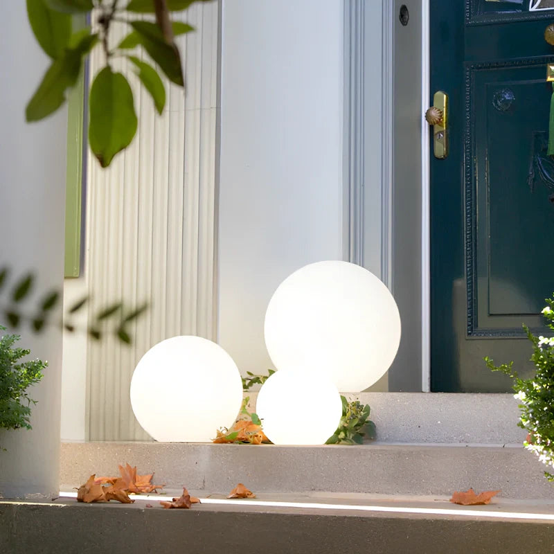 Spheralux™ – Lampe d’ambiance solaire pour jardin & terrasse