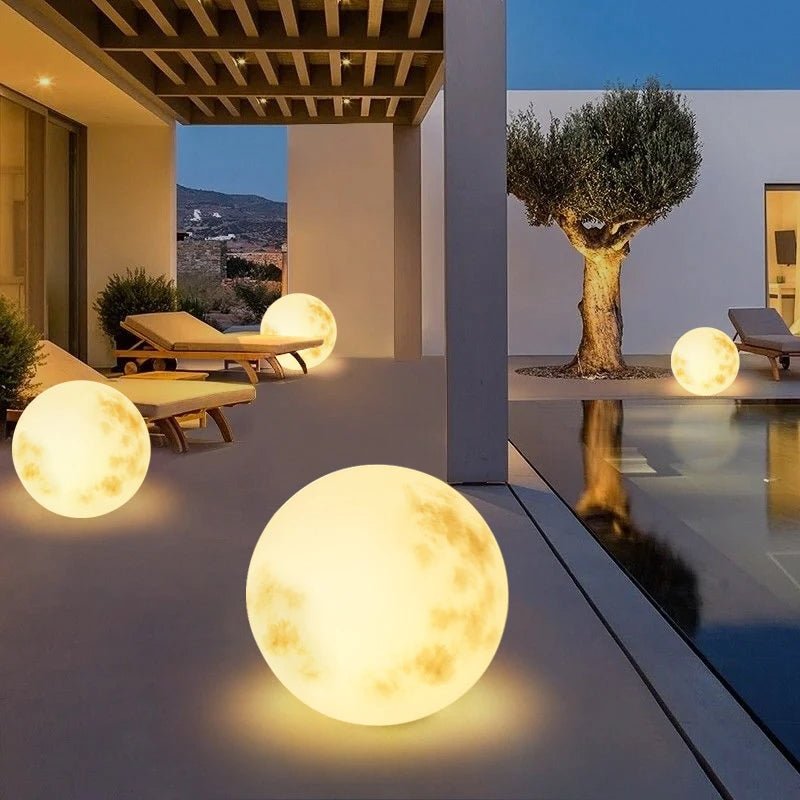 Lunara™ – Lampe de jardin en forme de lune