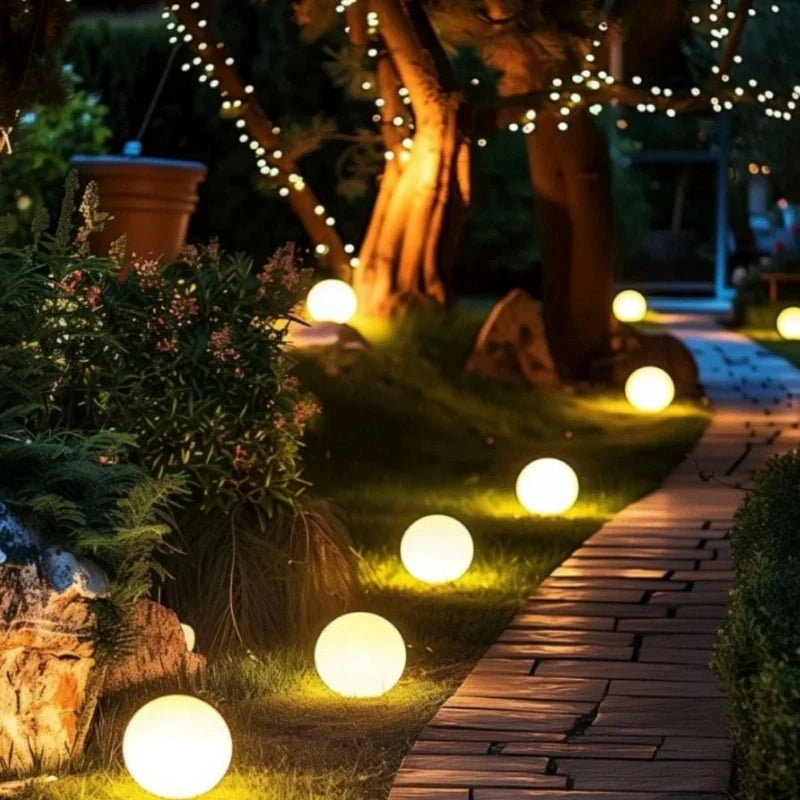 Spheralux™ – Lampe d’ambiance solaire pour jardin & terrasse