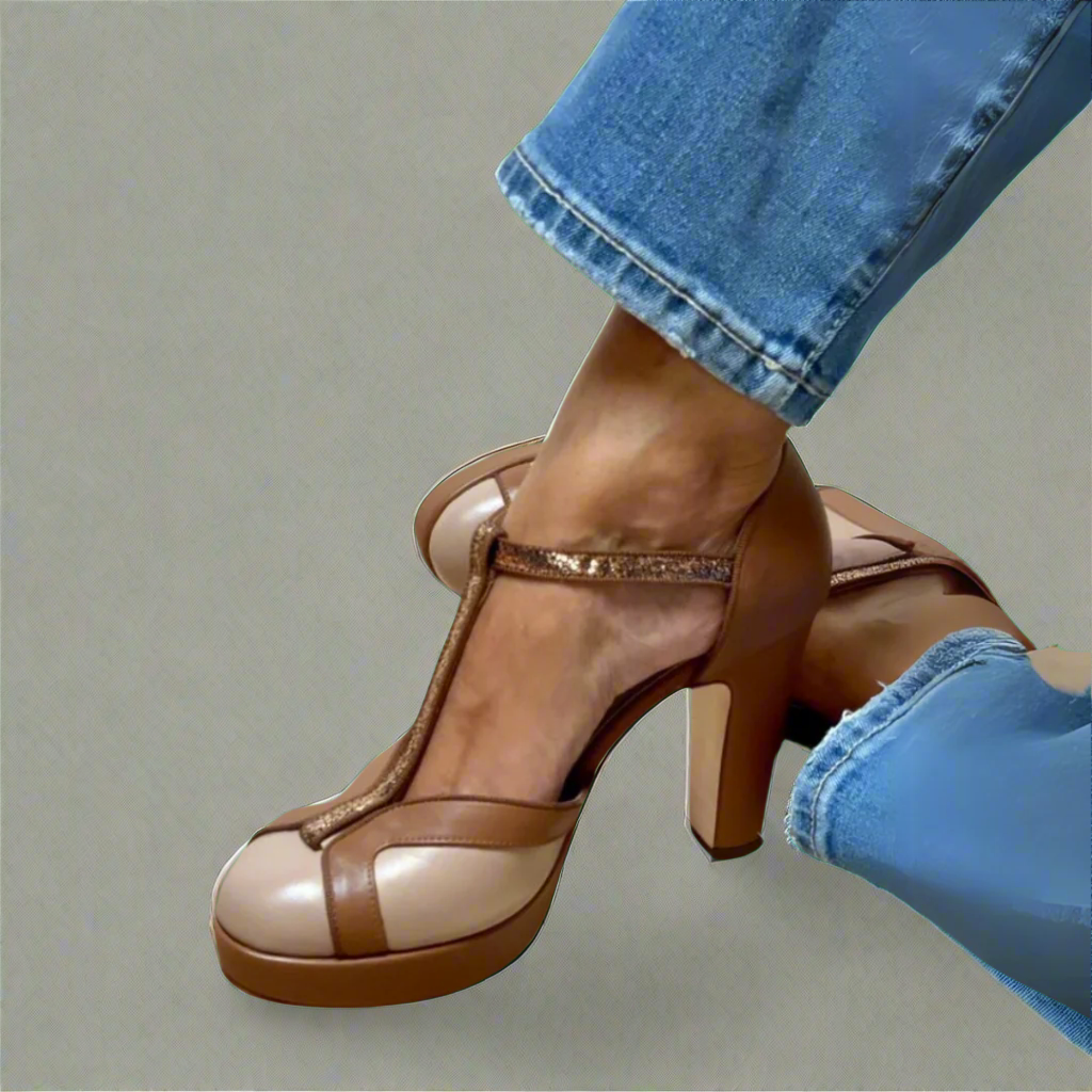 Giulia™ – Sandales Élégantes à Talon