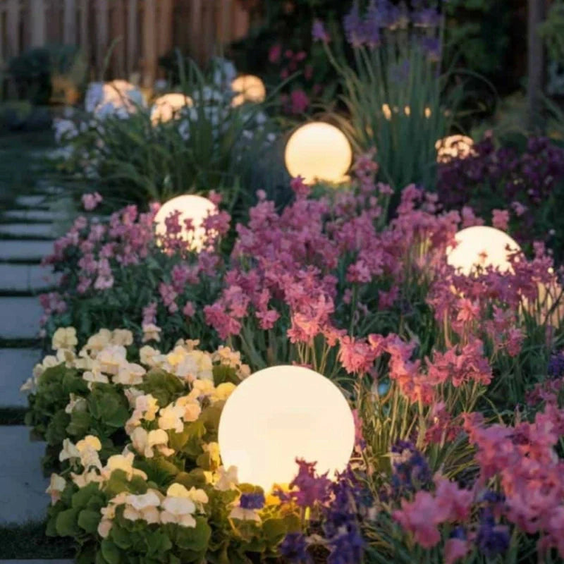Spheralux™ – Lampe d’ambiance solaire pour jardin & terrasse