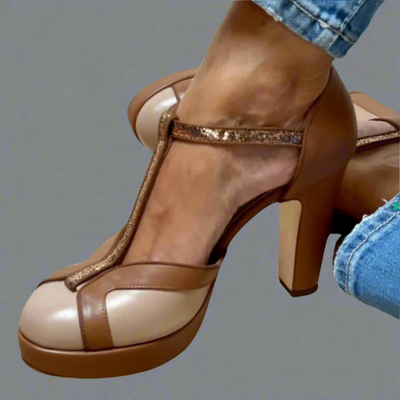 Giulia™ – Sandales Élégantes à Talon