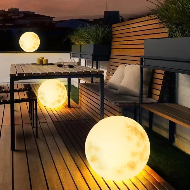 Lunara™ – Lampe de jardin en forme de lune