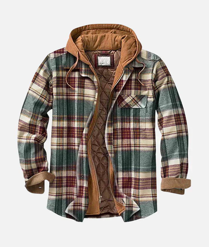 Lorenti™ | Veste à carreaux patchwork
