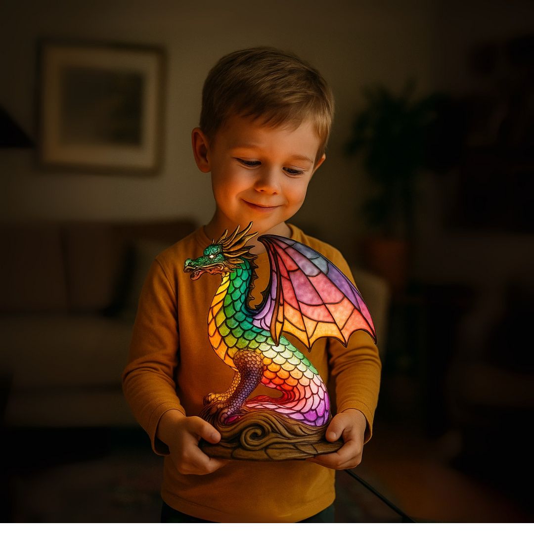 LumiDragon™ – La lampe qui enflamme votre intérieur