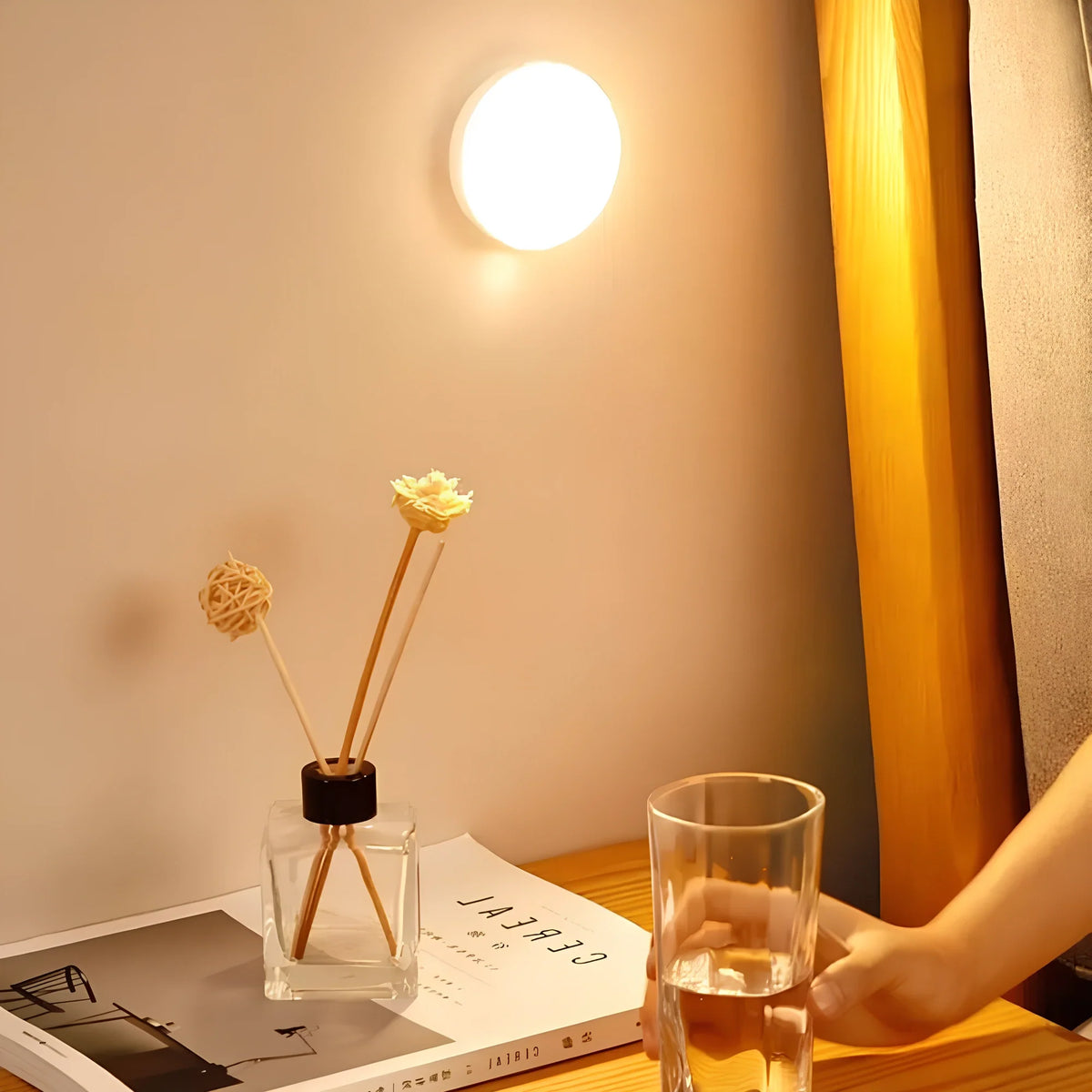 Movalya™ – Lampe murale à détection de mouvement