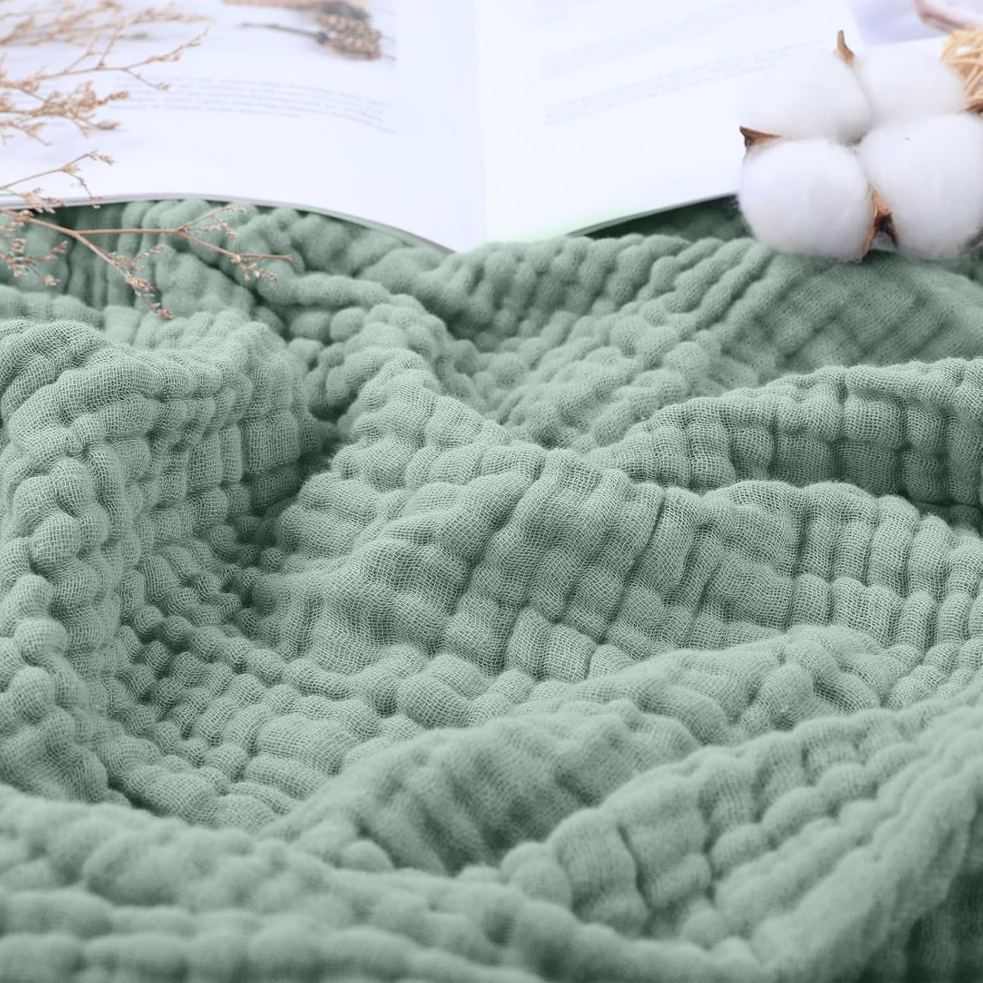 Plumea™ – Couverture en Mousseline