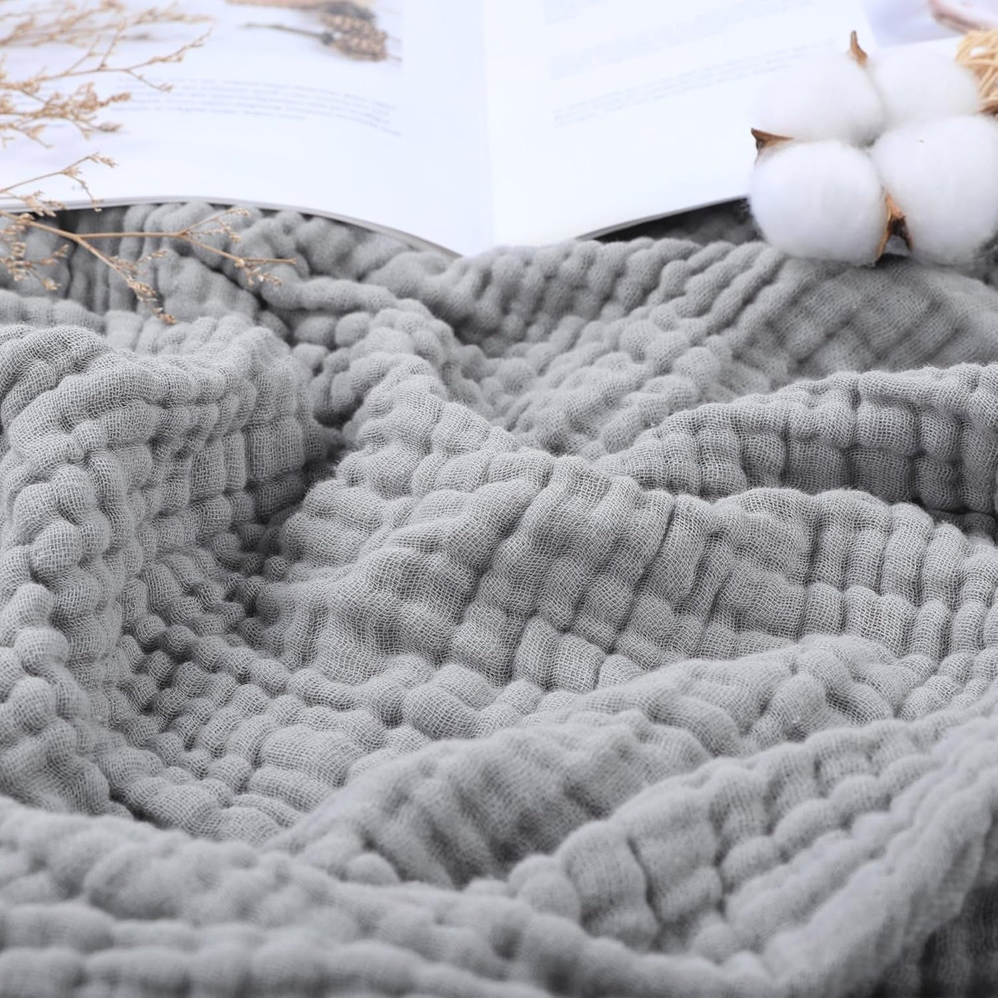 Plumea™ – Couverture en Mousseline