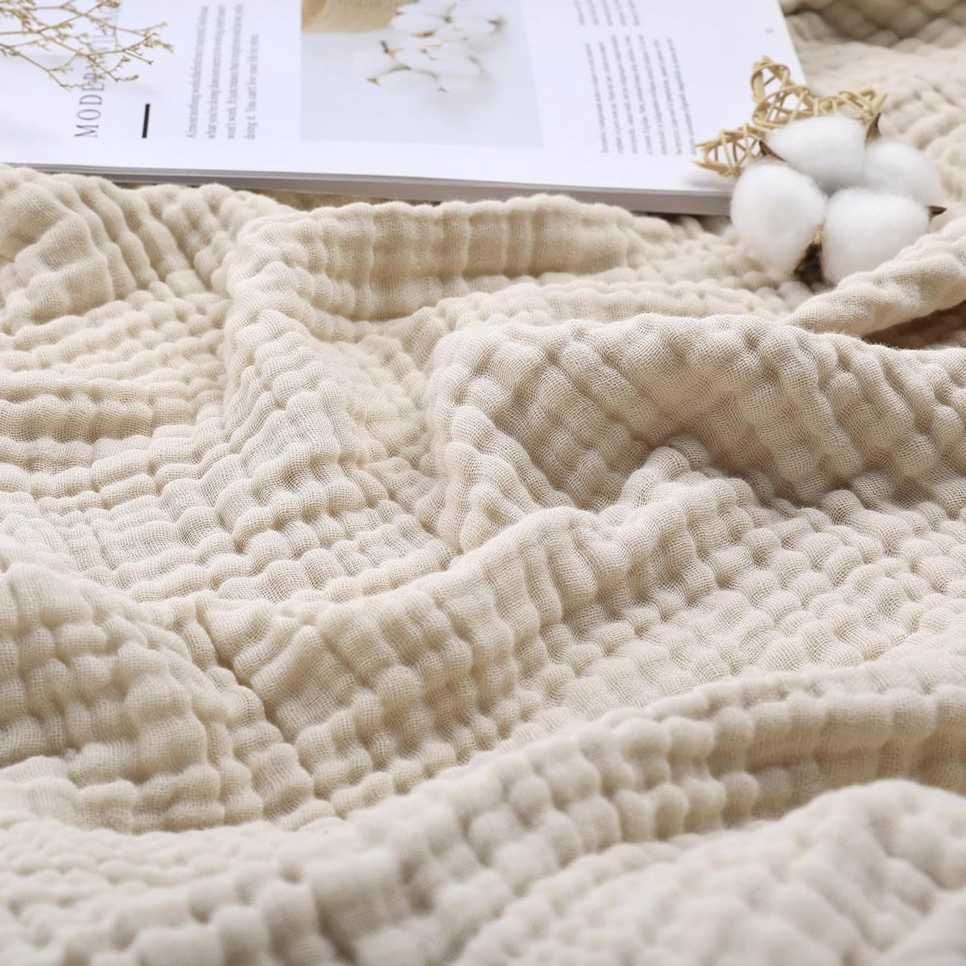 Plumea™ – Couverture en Mousseline