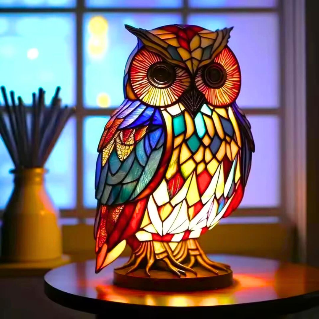 LumiHibou™ – La lampe qui éclaire vos nuits avec sagesse et douceur
