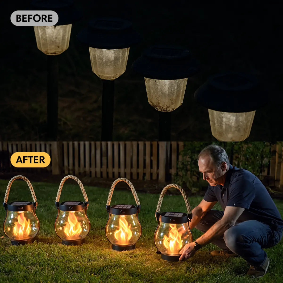 Flamméa™ | Lanterne Solaire
