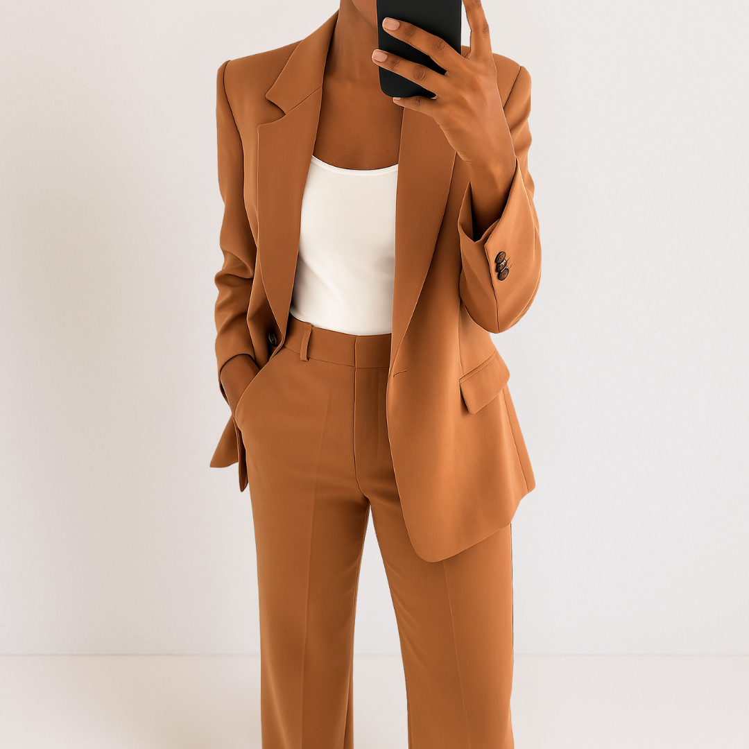Claire™ — le tailleur deux-pièces qui inspire confiance