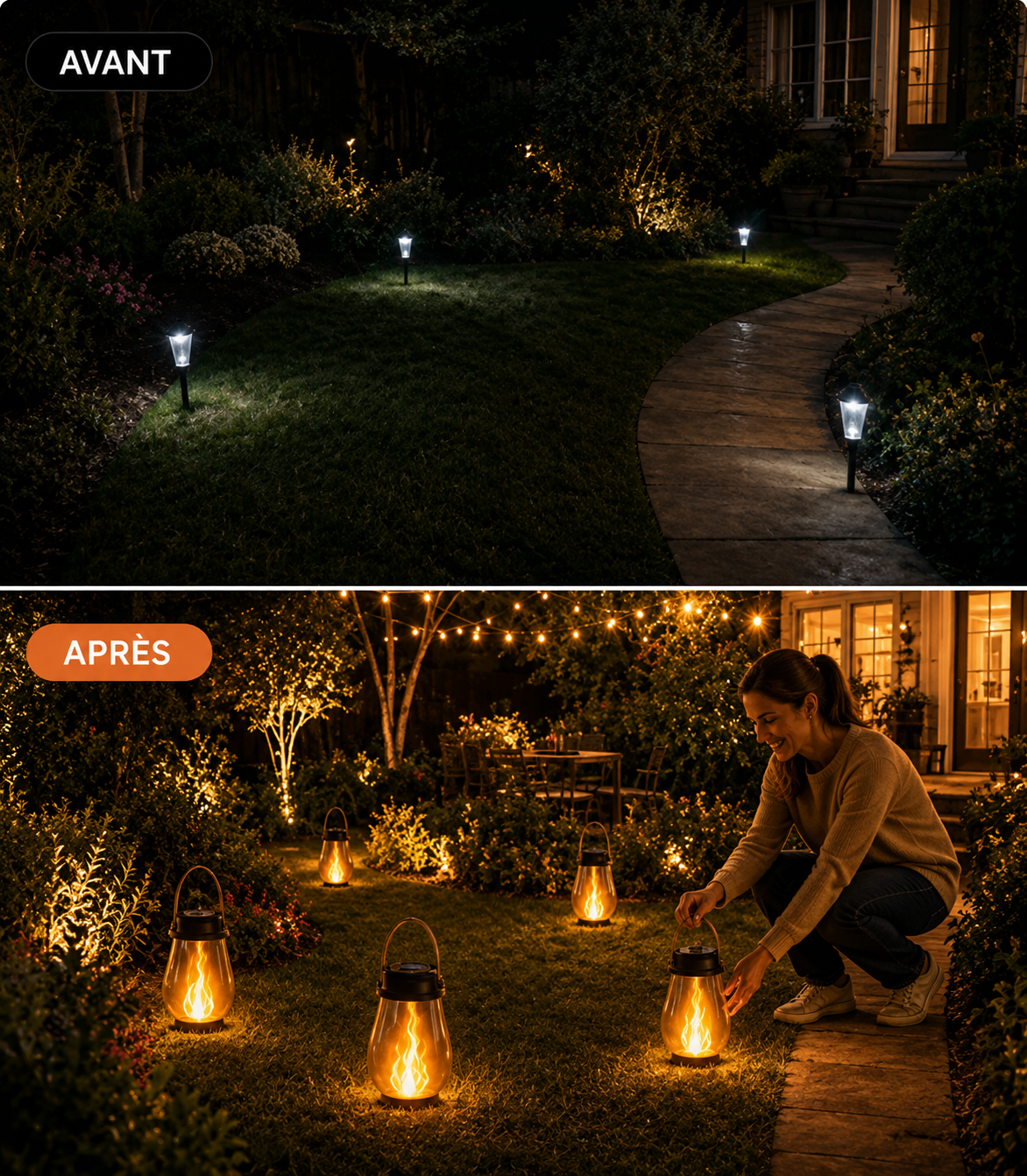 Flamméa™ XL | Lanterne Solaire