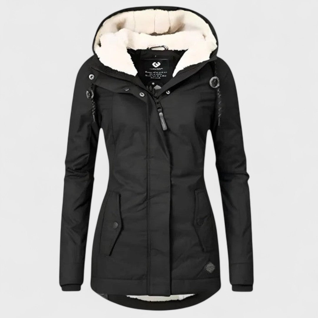 Manon™ – Manteau d’Hiver Imperméable avec Capuche