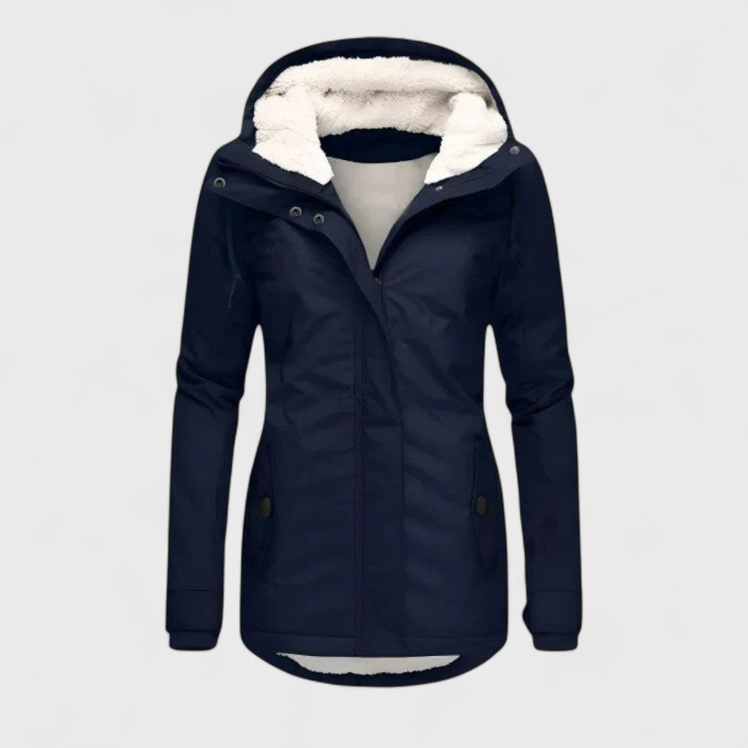 Manon™ – Manteau d’Hiver Imperméable avec Capuche