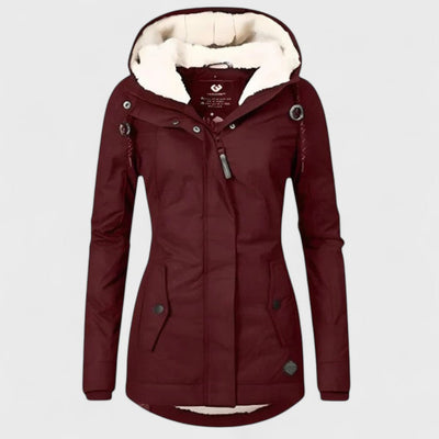 Manon™ – Manteau d’Hiver Imperméable avec Capuche