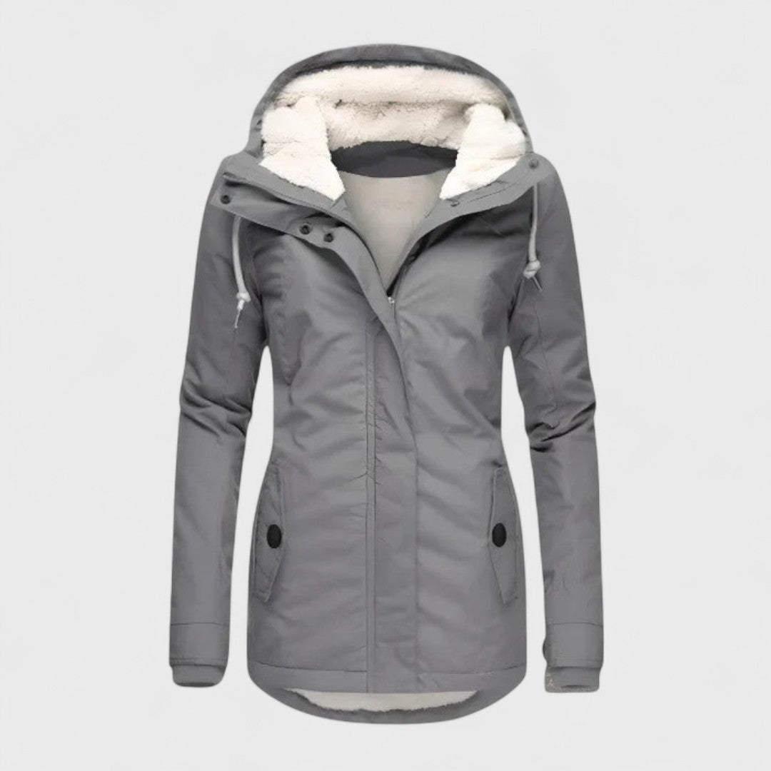 Manon™ – Manteau d’Hiver Imperméable avec Capuche