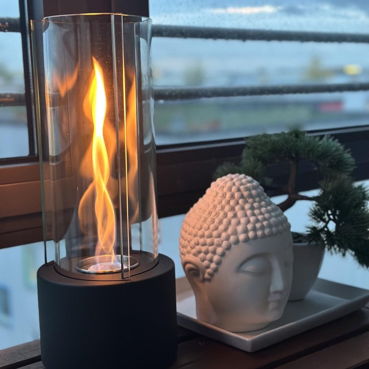 Flambra™ – Lampe de table à l'éclat chaleureux