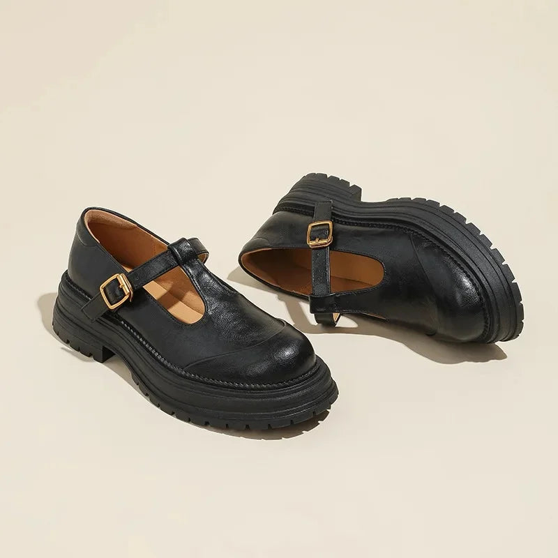 Beatrice™ – Chaussures Mary Jane Élégantes en Cuir Haut de Gamme