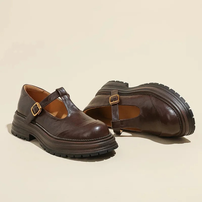 Beatrice™ – Chaussures Mary Jane Élégantes en Cuir Haut de Gamme