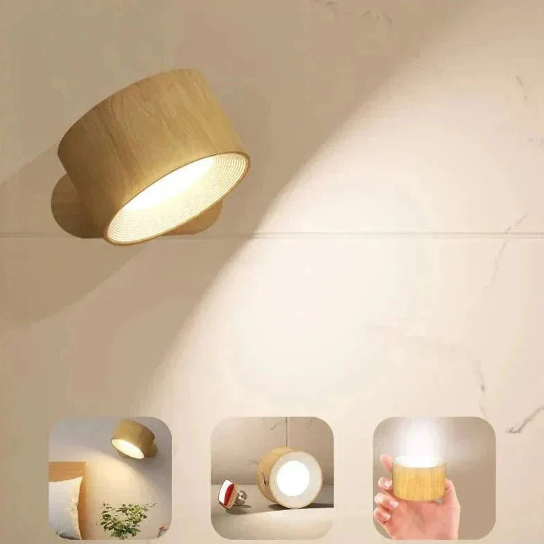 Spinlux™ – Applique murale rotative sans fil