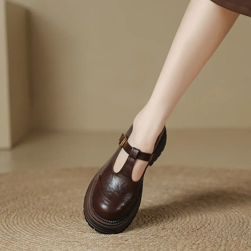 Beatrice™ – Chaussures Mary Jane Élégantes en Cuir Haut de Gamme