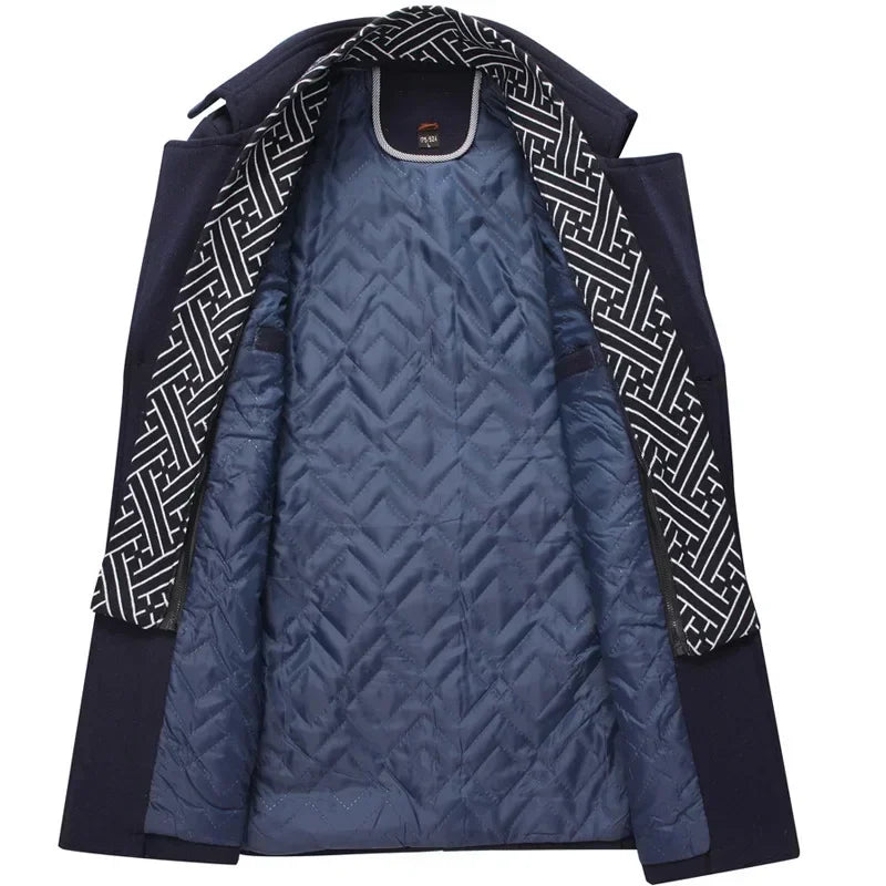 Augustin™ | Manteau d’hiver en laine élégant & intemporel