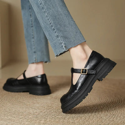 Beatrice™ – Chaussures Mary Jane Élégantes en Cuir Haut de Gamme