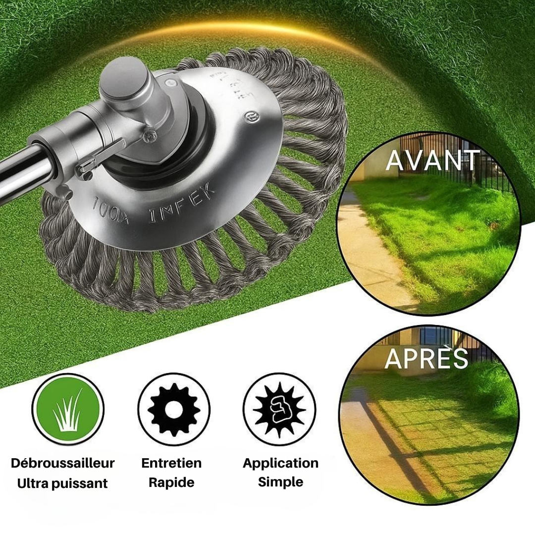 TurboWeed™ – Le coupe-herbe indestructible