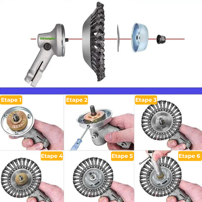 TurboWeed™ - Kit de montage express