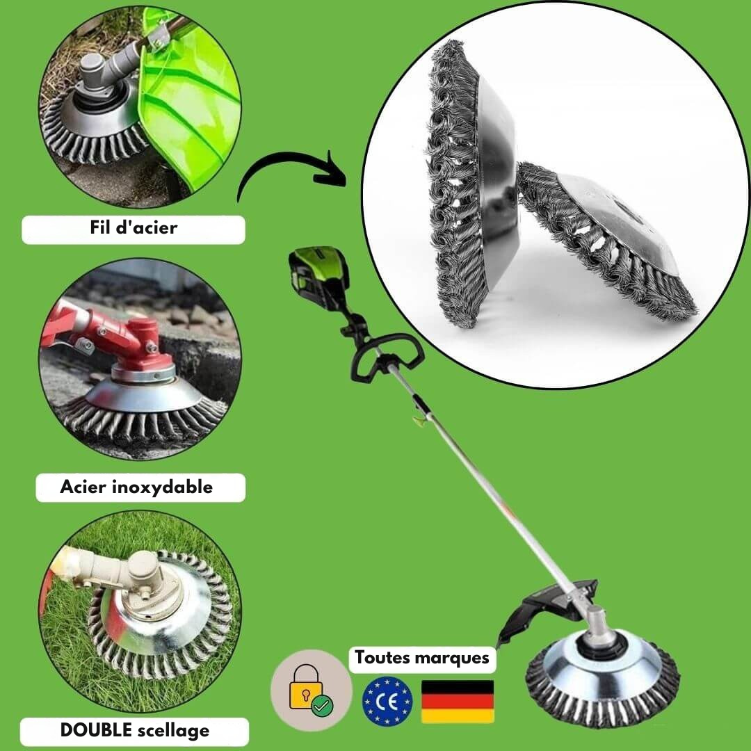 TurboWeed™ – Le coupe-herbe indestructible