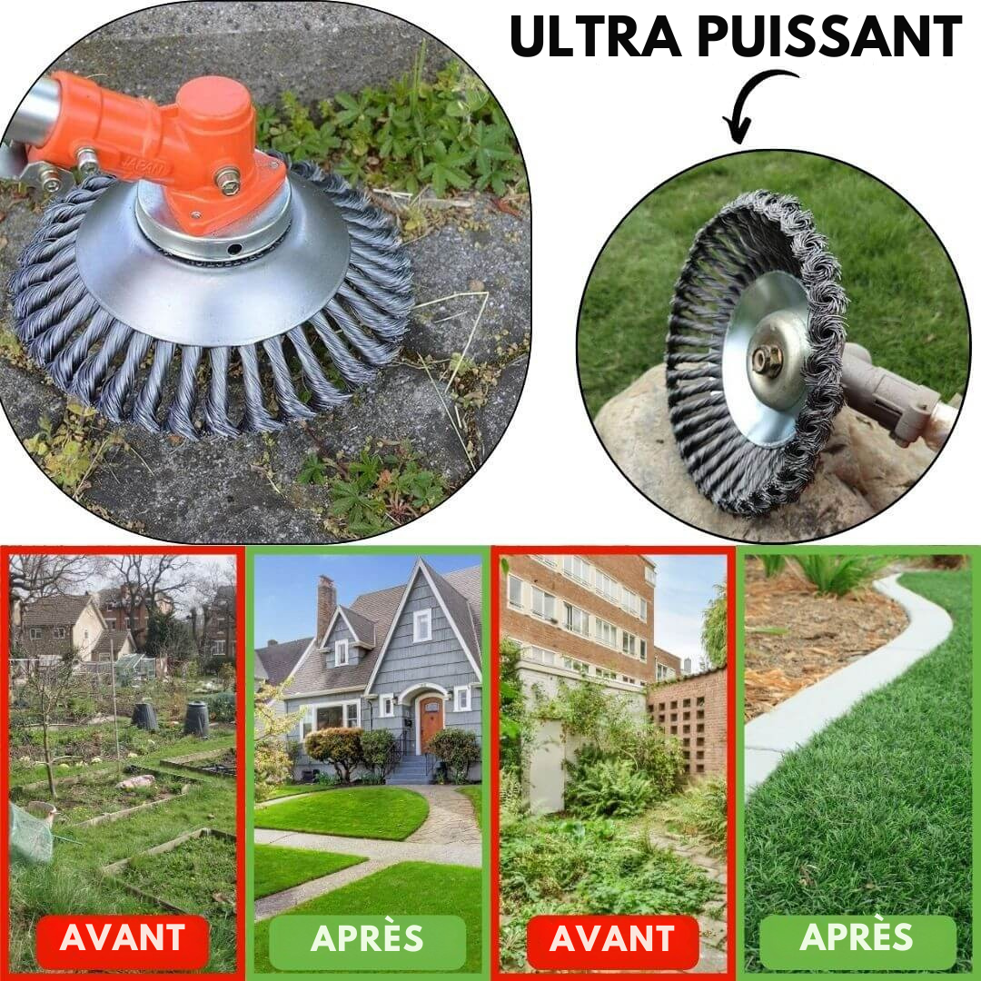 TurboWeed™ – Le coupe-herbe indestructible