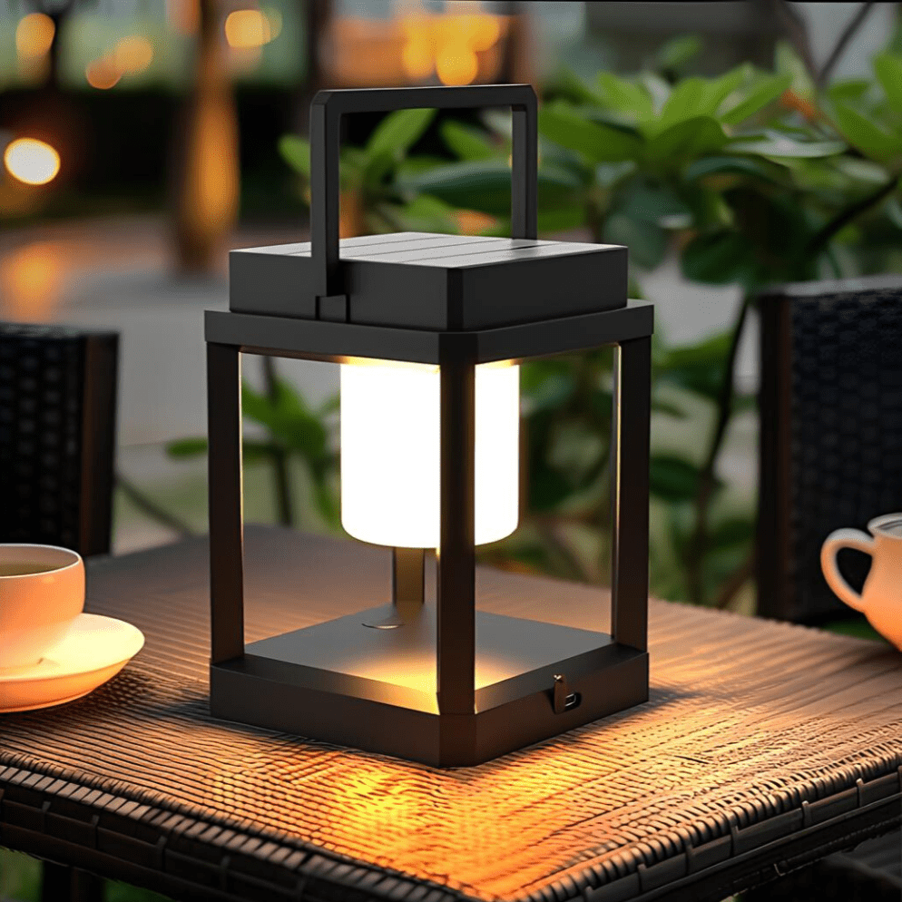 Heliora™ – Lampe solaire élégante pour extérieur