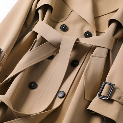 Viviane™ | Trench-coat élégant et raffiné