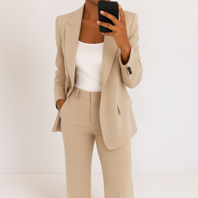 Claire™ — le tailleur deux-pièces qui inspire confiance
