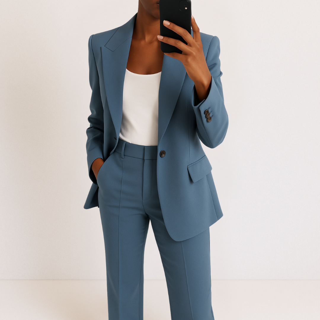 Claire™ — le tailleur deux-pièces qui inspire confiance