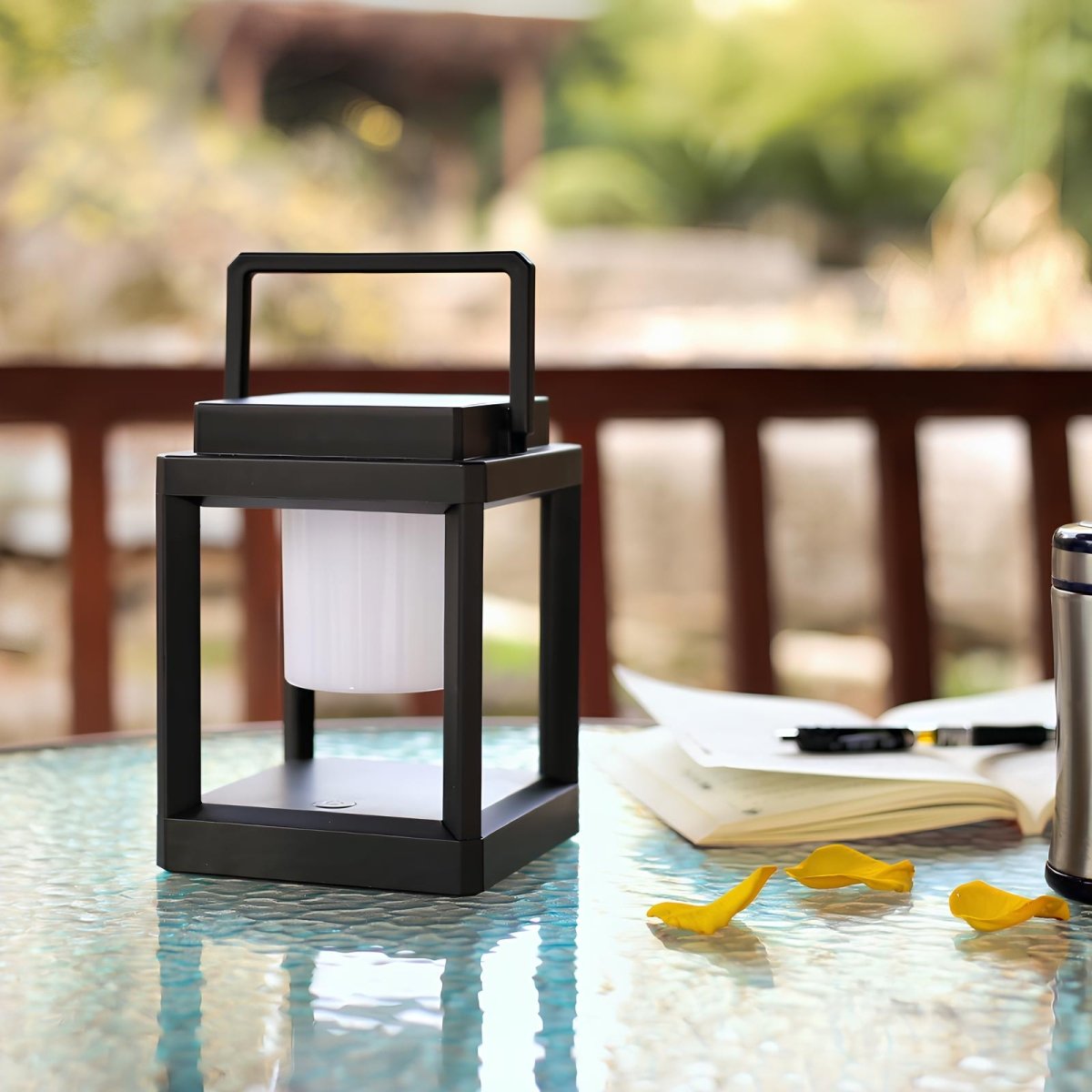 Heliora™ – Lampe solaire élégante pour extérieur