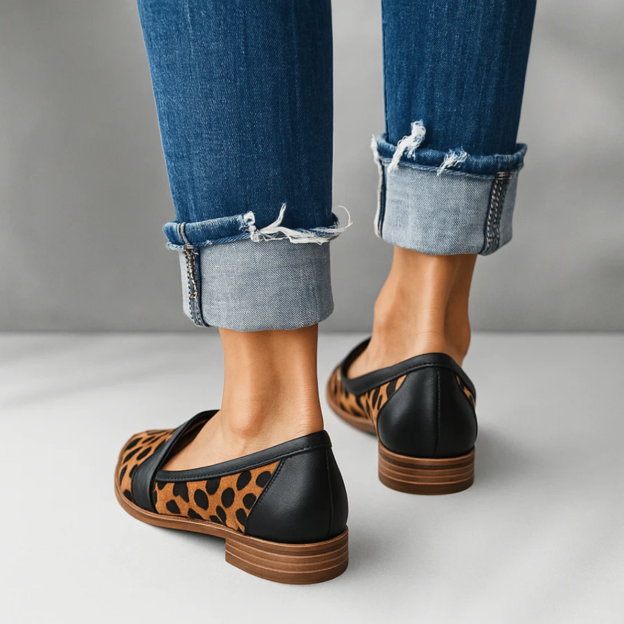 Elvira™ – Mocassins Orthopédiques en Cuir | Édition Premium