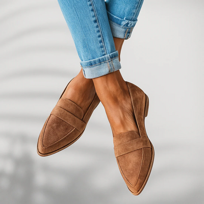 Elvira™ – Mocassins Orthopédiques en Cuir | Édition Premium