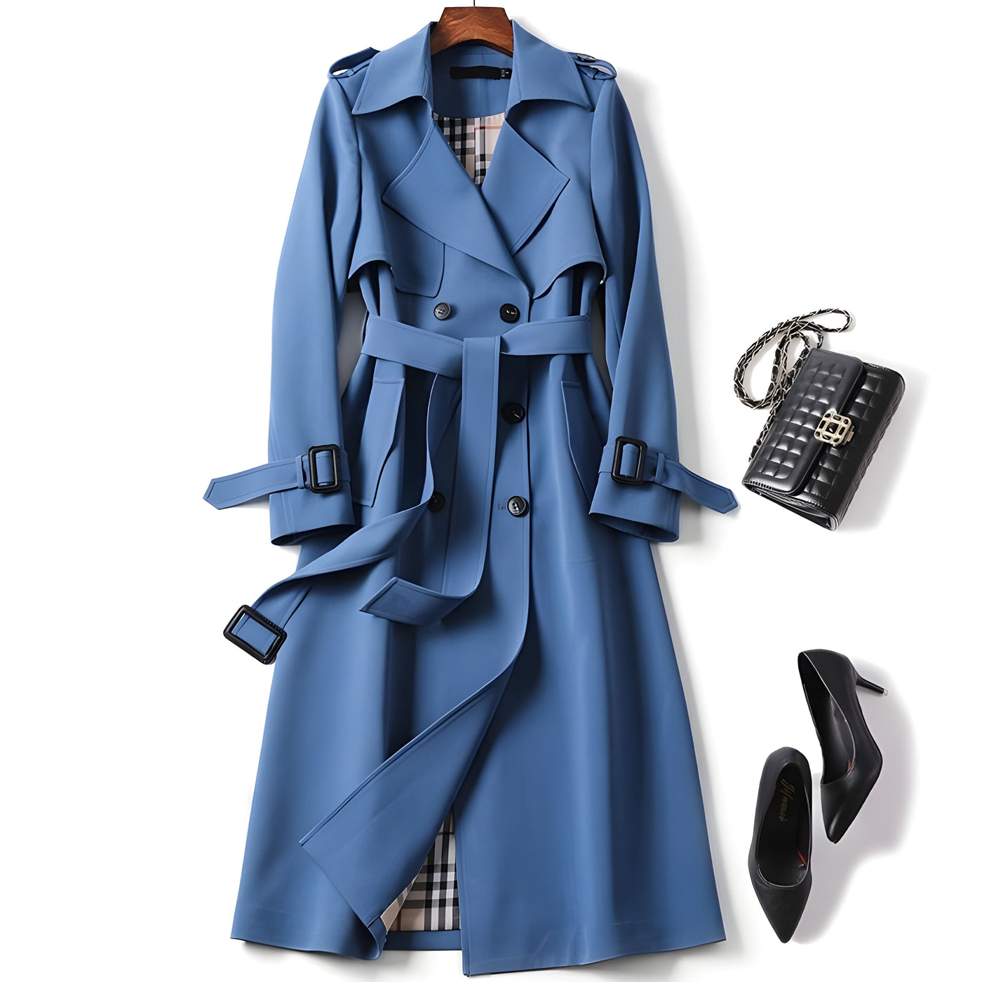 Viviane™ | Trench-coat élégant et raffiné