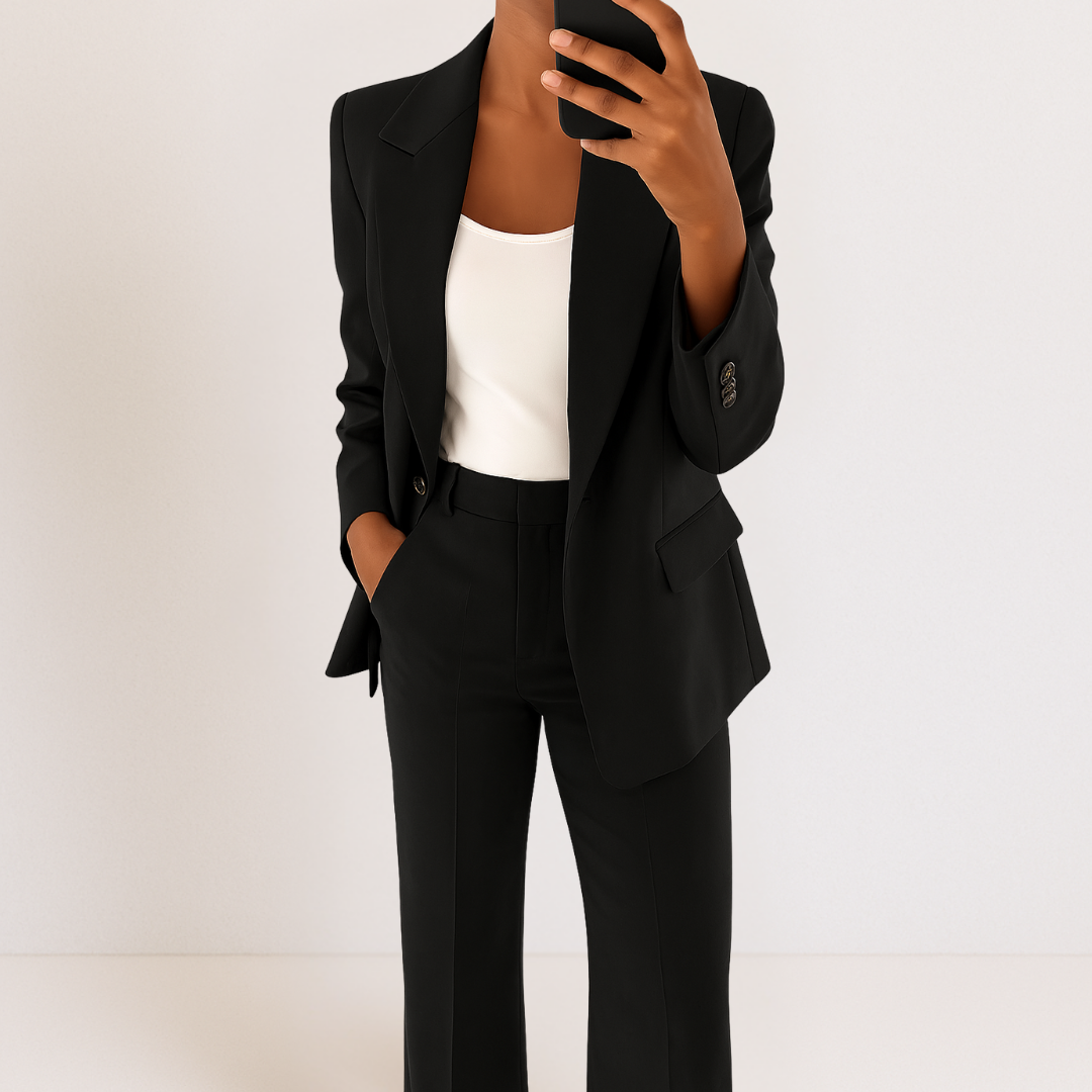Claire™ — le tailleur deux-pièces qui inspire confiance