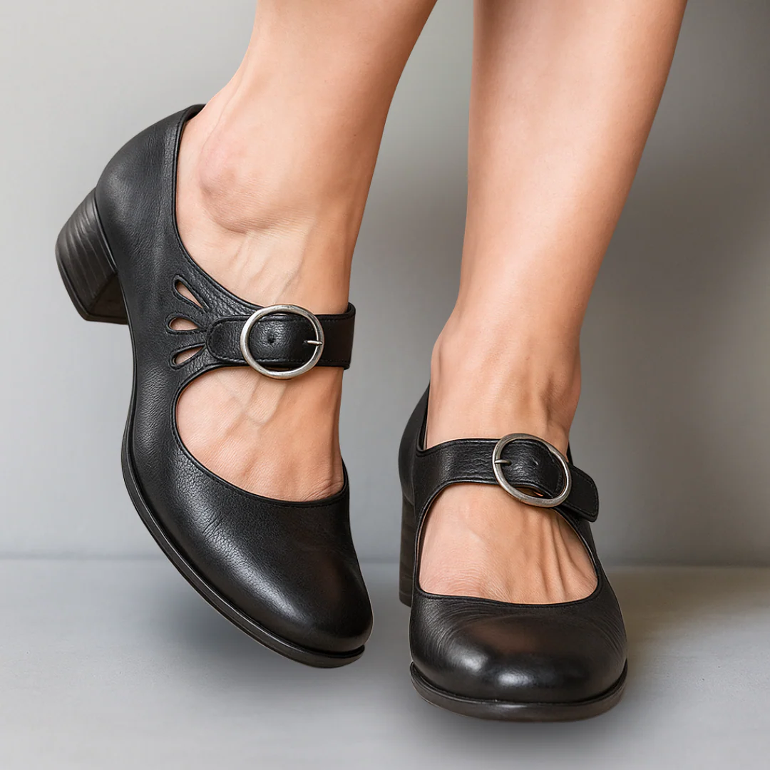 Renata™ – Mocassins Orthopédiques en Cuir | Édition Premium