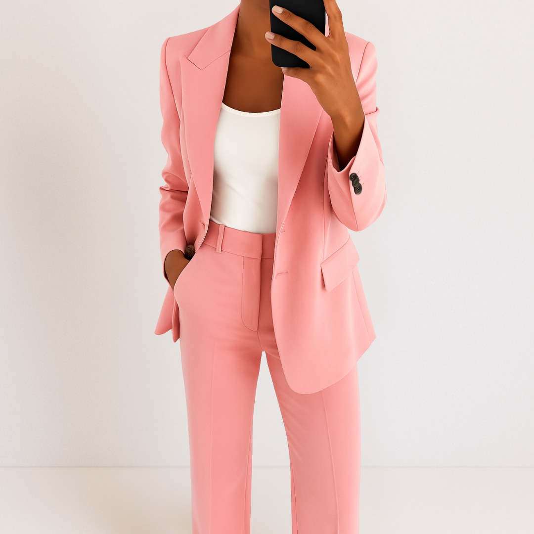 Claire™ — le tailleur deux-pièces qui inspire confiance
